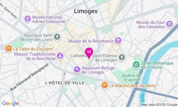 Localisation Mtre Zborala Anthony