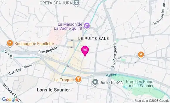 Localisation Mtre Lombardot Virginie