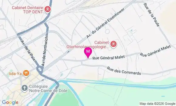 Localisation Mtre Morel Nicolas