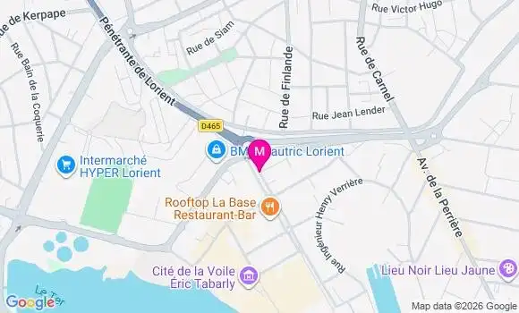 Localisation Mtre Bernard Hélène
