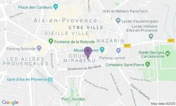 Localisation Mtre De Foresta Caroline
