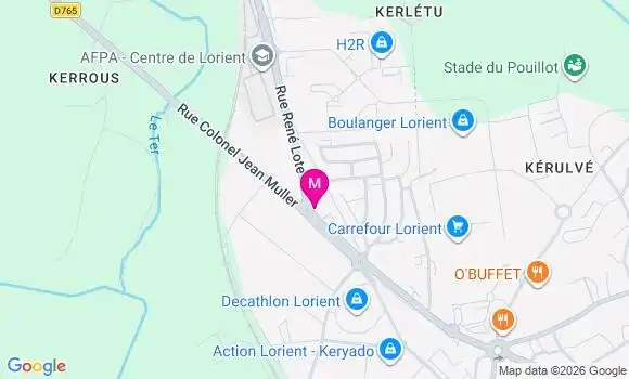 Localisation Mtre Nolot Edith