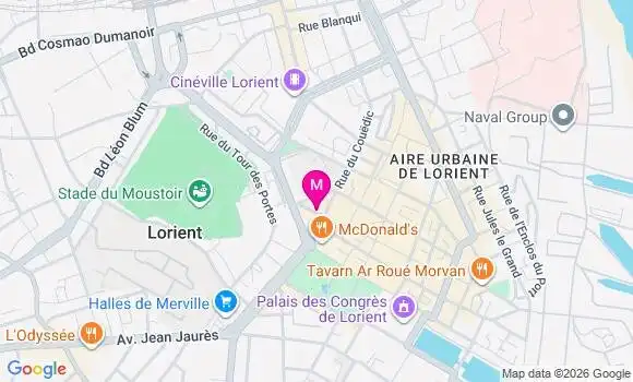 Localisation Mtre Penverne Fanny