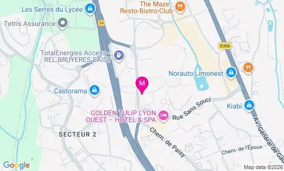 Localisation Mtre Balsa Romain