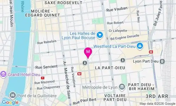 Localisation Mtre Berthier Sophie