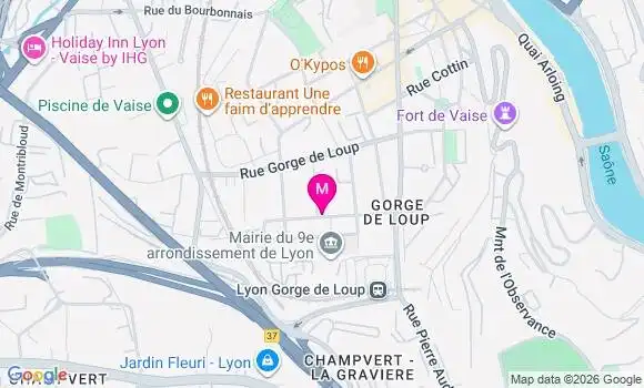 Localisation Mtre Chardonnet Pauline
