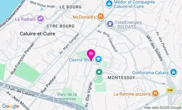 Localisation Mtre Courivaud Pierre