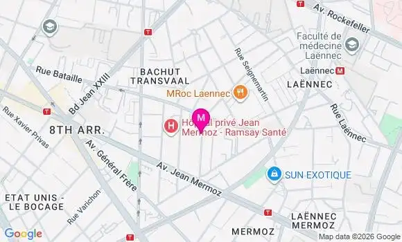 Localisation Mtre Decaudaveine Gabriel