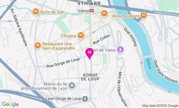 Localisation Mtre Dumas Elsa