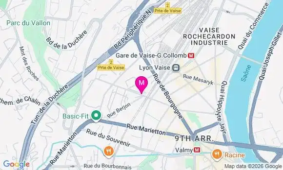 Localisation Mtre Durand Florence