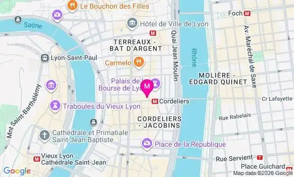 Localisation Mtre Gallardo Baptiste