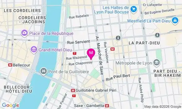 Localisation Mtre Garnier Etienne