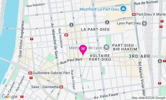 Localisation Mtre Gassiot Talabot Arthur