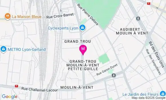 Localisation Mtre Gouy Paillier Paul