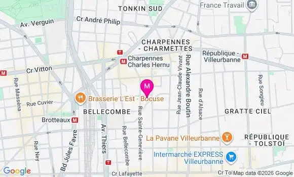 Localisation Mtre Guibeaud Marion