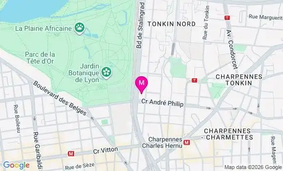 Localisation Mtre Hartard Margaux
