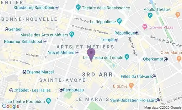 Localisation Mtre Filpi Fabienne