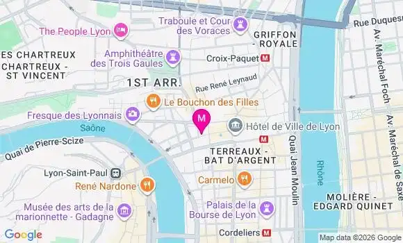 Localisation Mtre Lenoble Camille