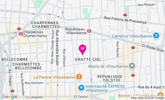 Localisation Mtre Maniller Lucie