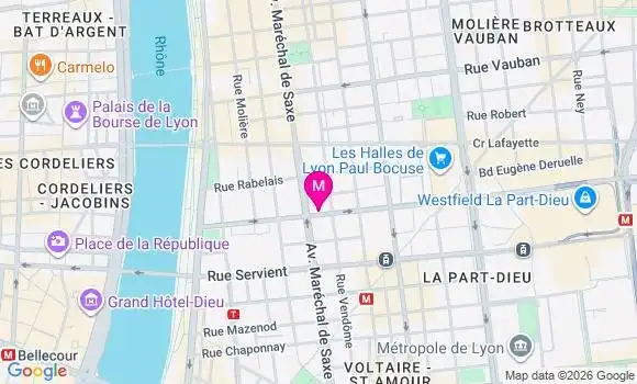 Localisation Mtre Marin Victoria