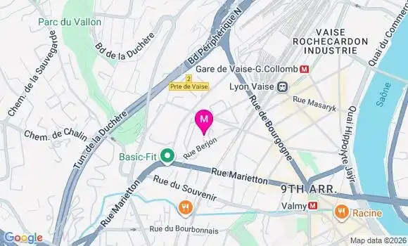 Localisation Mtre Marti Bonventre Jonathan