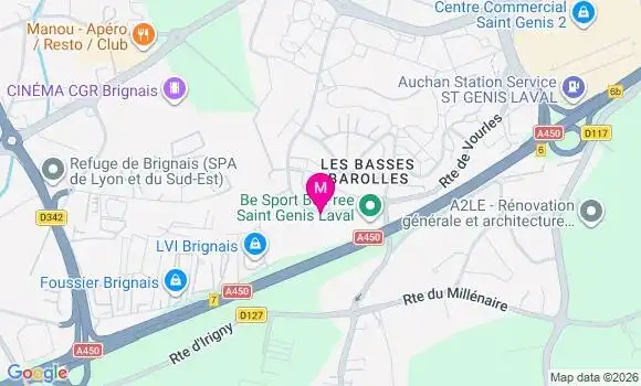 Localisation Mtre Mendes Anne