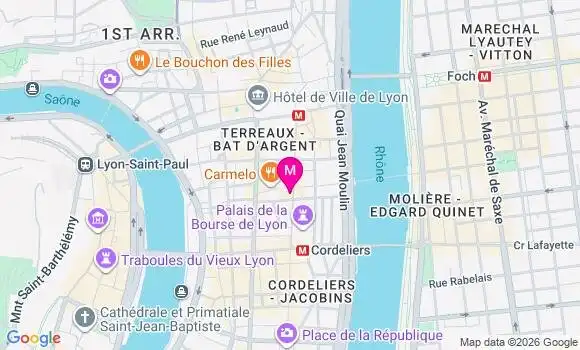 Localisation Mtre Meunier Clara