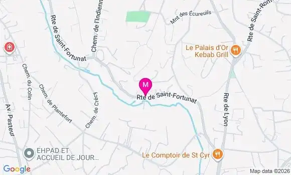 Localisation Mtre Motte Corentin