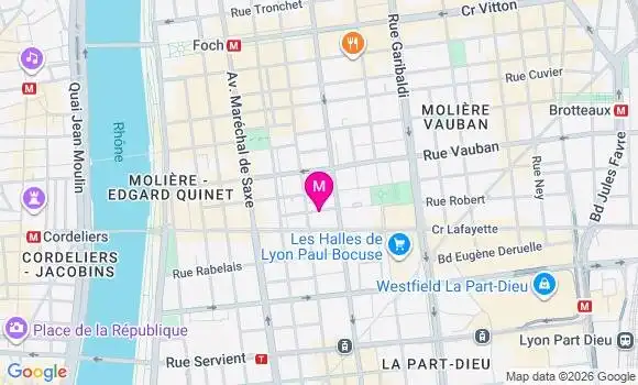 Localisation Mtre Philibert Elisa