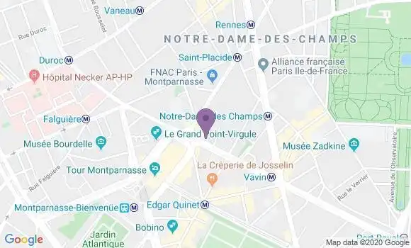Localisation Mtre Fischer Franck