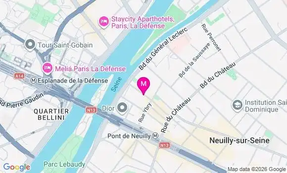 Localisation Mtre Roche Diane
