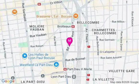 Localisation Mtre Servillat Claire