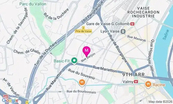 Localisation Mtre Sicoli Vanessa