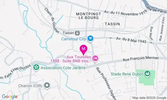 Localisation Mtre Vialeton Andréa