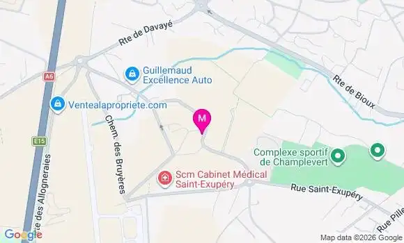 Localisation Mtre Chaussat Amrei