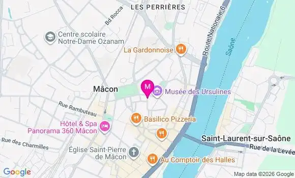 Localisation Mtre Guyonnet Eve