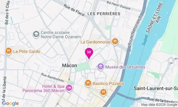 Localisation Mtre Rollet William