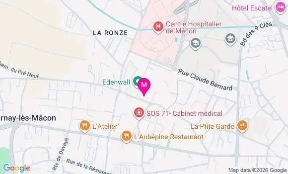 Localisation Mtre Rotheval Melissa