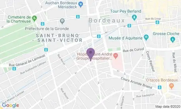 Localisation Mtre Duprat Philippe