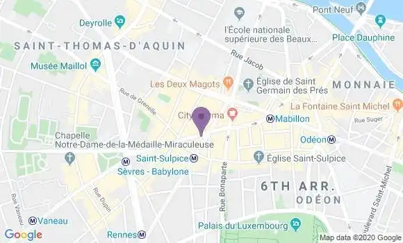 Localisation Mtre Flament Solange