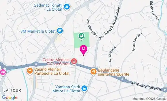 Localisation Mtre Blanco Maria Victoria