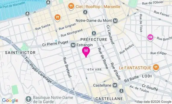 Localisation Mtre Chenieau Paul