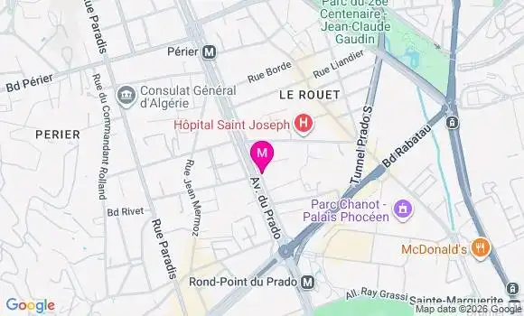 Localisation Mtre Foudil Sophie