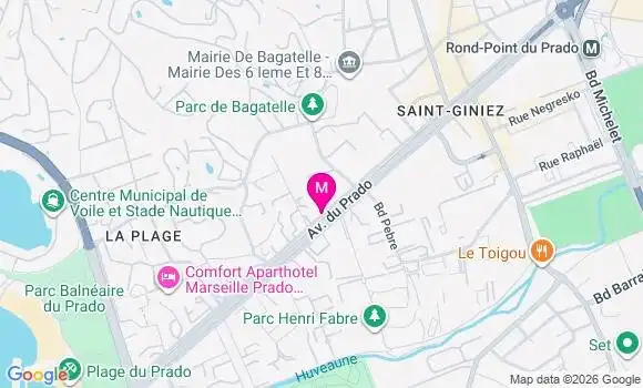 Localisation Mtre Gaglioti Melinda