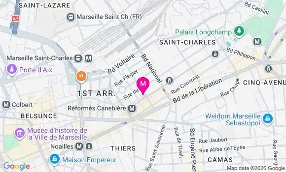 Localisation Mtre Jacquot Claire