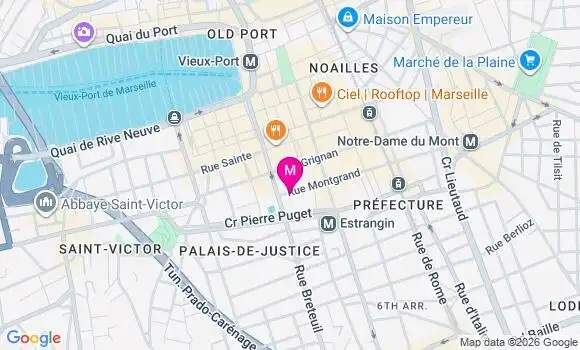 Localisation Mtre Le Goff Carline