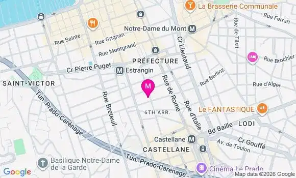 Localisation Mtre Loret Valentin