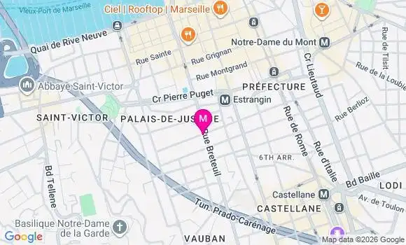 Localisation Mtre Malinconi Ambroise