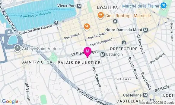 Localisation Mtre Marquand Gairard Casabianca Romaine