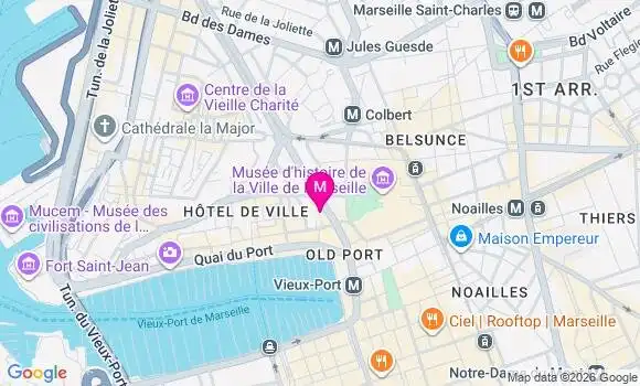Localisation Mtre Martinez Denis